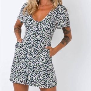 Princess Polly Floral Mini Dress